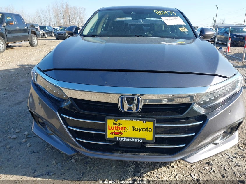 VIN 1HGCV3F59MA008313 2021 HONDA ACCORD HYBRID EX-L