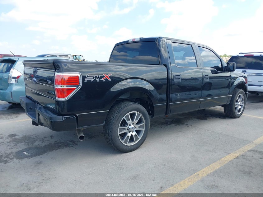 2014 Ford F-150 5.0 Stx black Lot 111044880985 Vin 1FTFW1CFXEKD99137