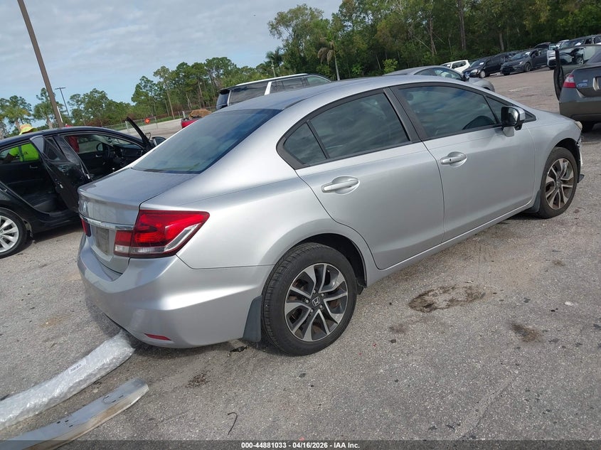 2015 Honda Civic 1.8 Ex silver Lot 111044881033 Vin 19XFB2F84FE018871