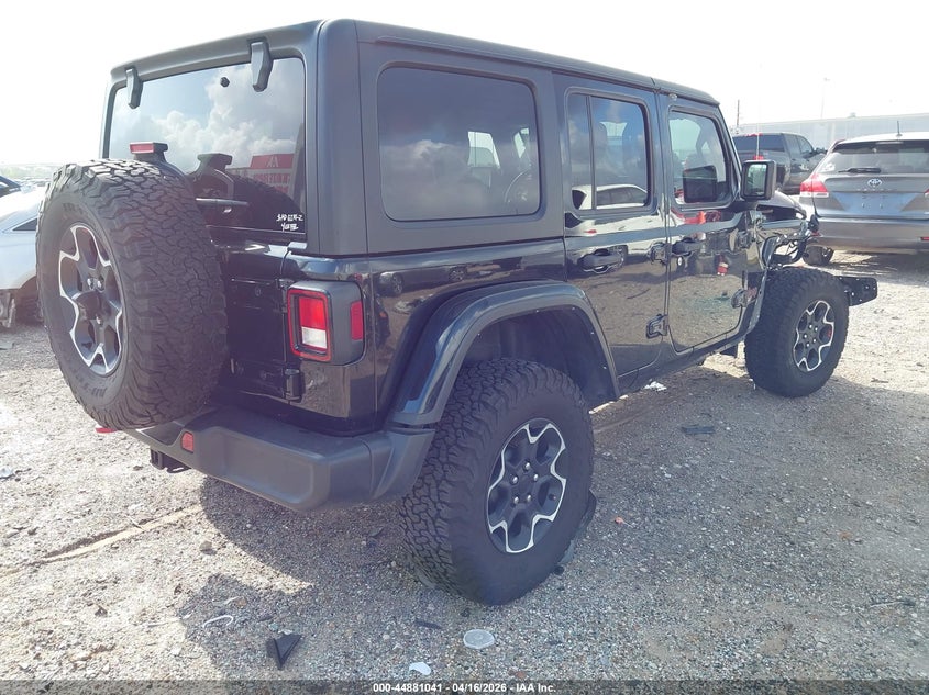 Vin: 1c4hjxfn0pw598657, lot: 45378372, jeep wrangler 4-door rubicon 4x4 20234