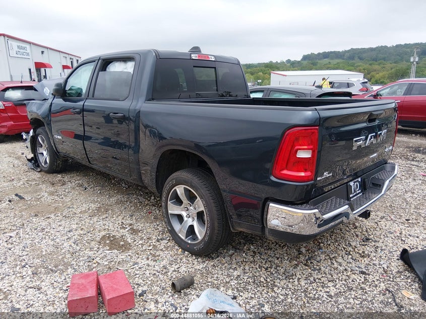 2025 Ram 1500 3.6 blue Lot 111044881055 Vin 1C6RRFGG0SN207780