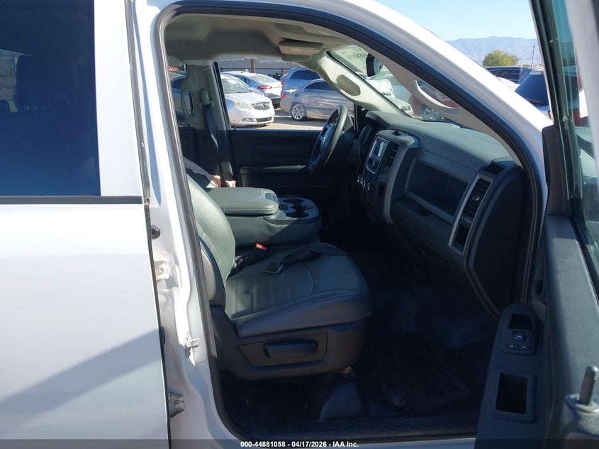 2018 Ram 1500 3.6 Ram Tradesman 4X2 6'4 Box white Lot 111044881058 Vin 1C6RR6FG7JS322720