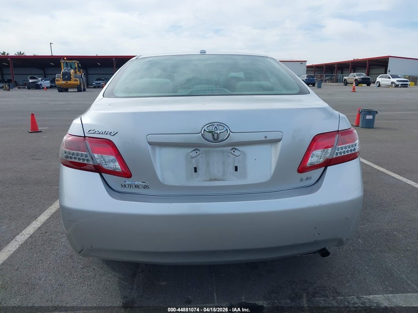 2011 Toyota Camry Le VIN: 4T4BF3EKXBR168132 Lot: 44881074