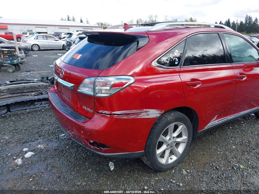 2010 Lexus Rx 350 VIN: 2T2BK1BA7AC073447 Lot: 44881087