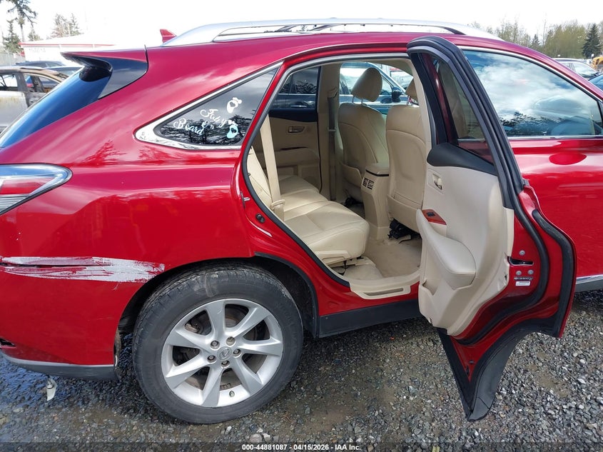 2010 Lexus Rx 350 VIN: 2T2BK1BA7AC073447 Lot: 44881087