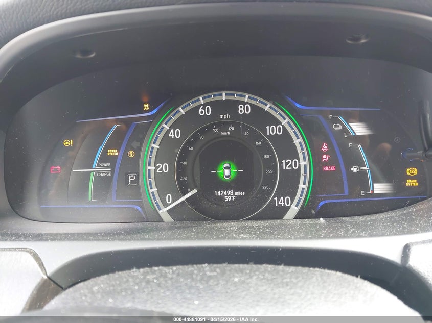 2014 Honda Accord Hybrid VIN: 1HGCR6F34EA005163 Lot: 44881091