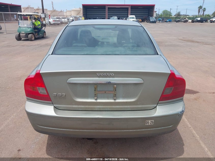 2006 Volvo S80 2.5T VIN: YV1TS592861432762 Lot: 44881118