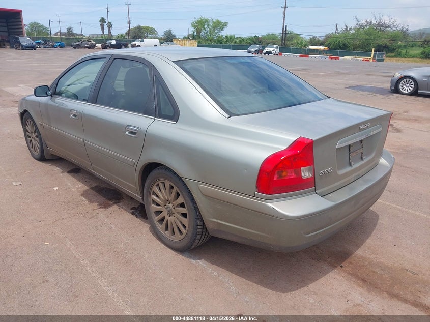 2006 Volvo S80 2.5T VIN: YV1TS592861432762 Lot: 44881118