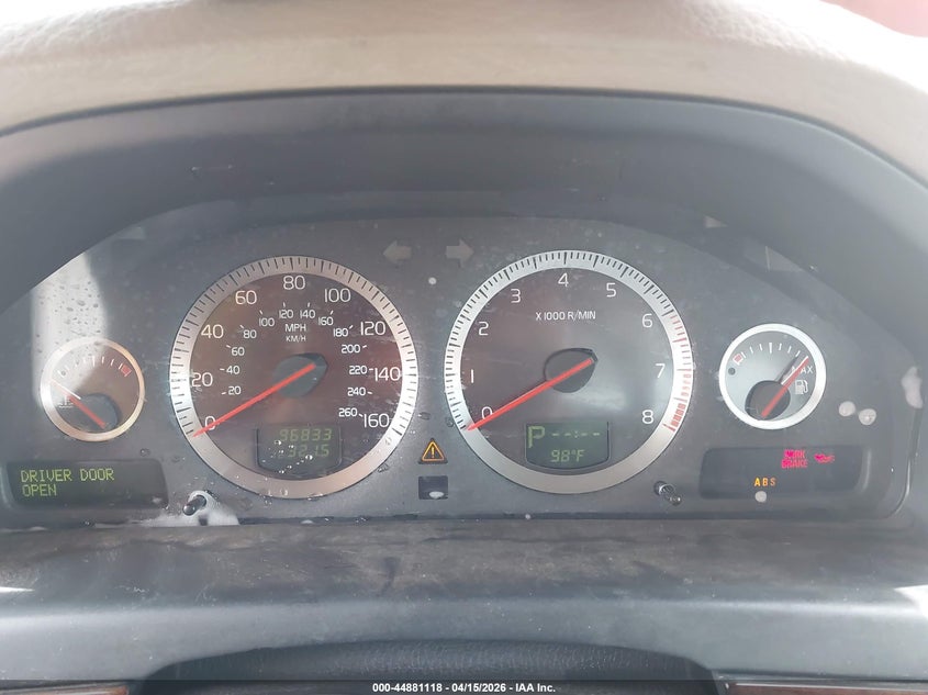 2006 Volvo S80 2.5T VIN: YV1TS592861432762 Lot: 44881118