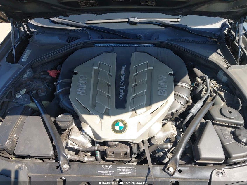 2011 BMW 550I VIN: WBAFR9C59BC757344 Lot: 44881167