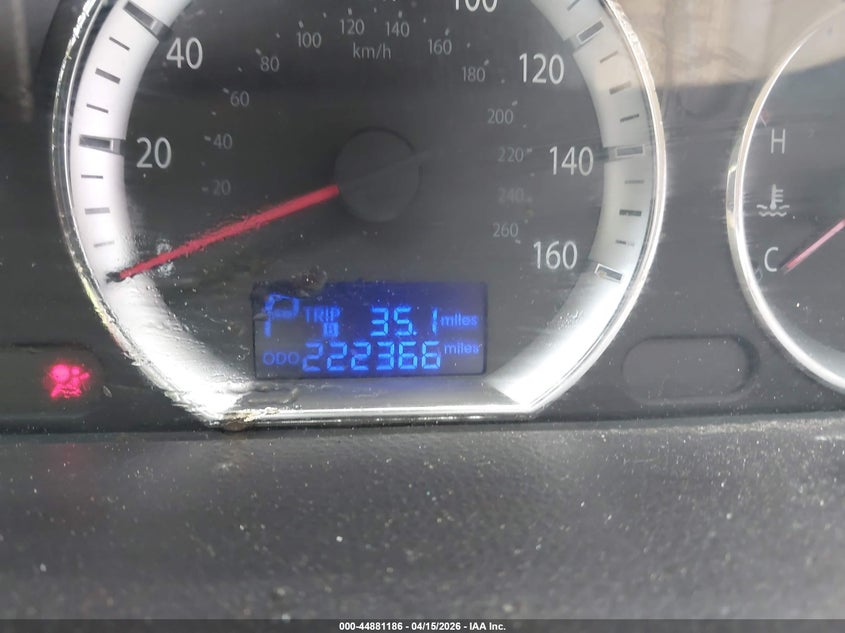 2010 Hyundai Sonata Gls VIN: 5NPET4AC2AH606725 Lot: 44881186