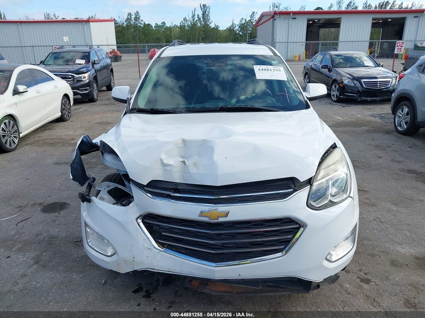 2017 Chevrolet Equinox Lt VIN: 2GNFLFE31H6296714 Lot: 44881255