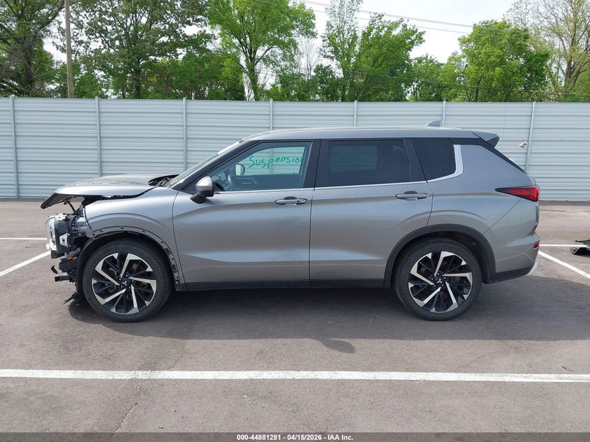 2023 Mitsubishi Outlander Se 2.5 2Wd/Se Black Edition 2Wd/Se Special Edition 2Wd VIN: JA4J3UA83PZ052956 Lot: 44881281