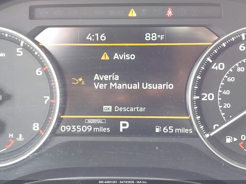 2023 Mitsubishi Outlander Se 2.5 2Wd/Se Black Edition 2Wd/Se Special Edition 2Wd VIN: JA4J3UA83PZ052956 Lot: 44881281