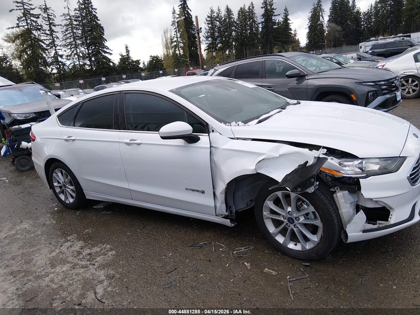 2019 Ford Fusion Hybrid Se VIN: 3FA6P0LU5KR271570 Lot: 44881285