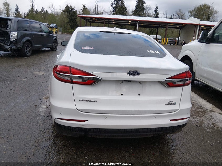 2019 Ford Fusion Hybrid Se VIN: 3FA6P0LU5KR271570 Lot: 44881285