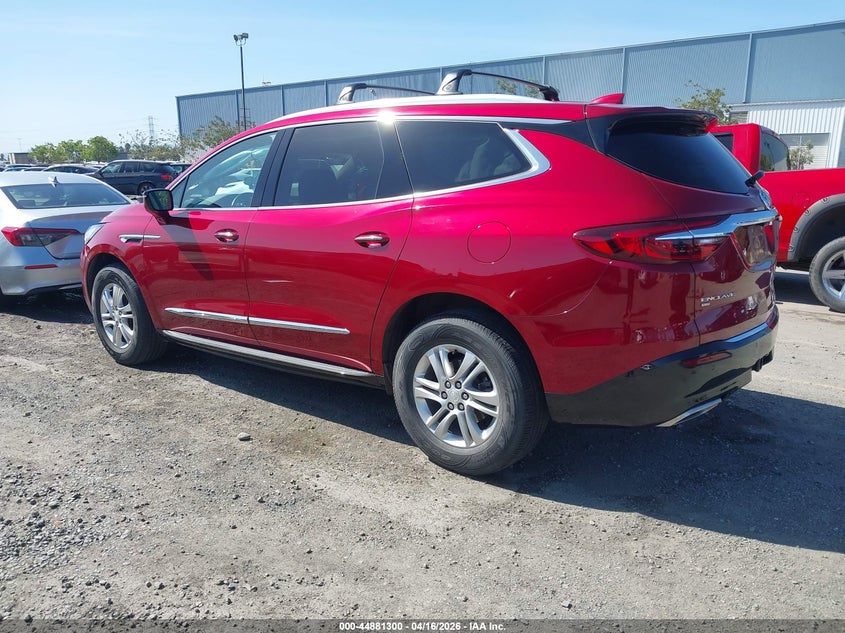 2021 Buick Enclave 3.6 Awd Essence Red Lot 111044881300 Vin 5GAEVAKW4MJ212822