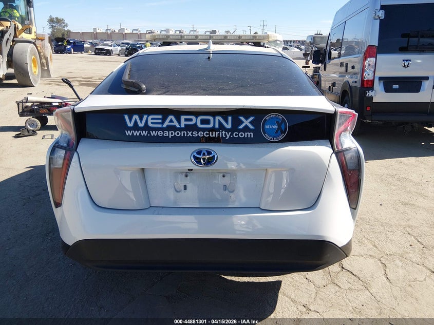 2016 Toyota Prius Two VIN: JTDKBRFUXG3022582 Lot: 44881301