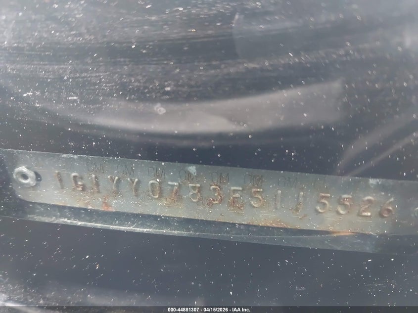 1985 Chevrolet Corvette VIN: 1G1YY0783F5115526 Lot: 44881307