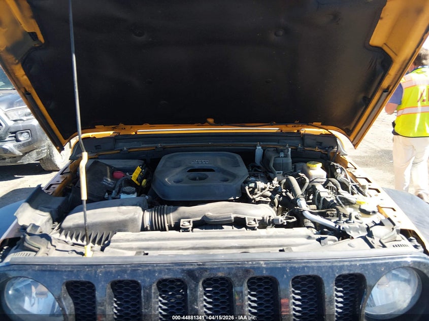 2021 Jeep Wrangler Willys Sport 4X4 VIN: 1C4GJXAN2MW666553 Lot: 44881341