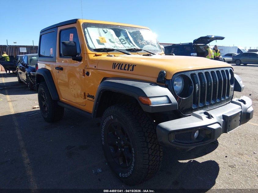2021 JEEP WRANGLER WILLYS SPORT 4X4