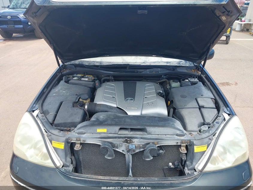 2001 Lexus Ls 430 VIN: JTHBN30F510020860 Lot: 44881377