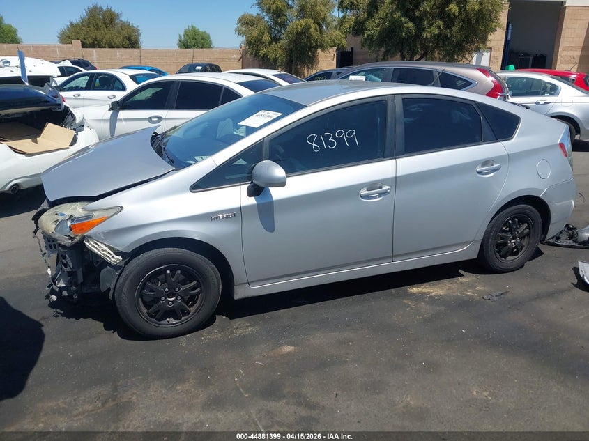 2015 Toyota Prius Two VIN: JTDKN3DU8F1949386 Lot: 44881399
