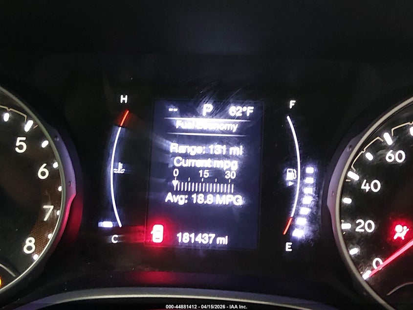 2018 Jeep Compass Latitude 4X4 VIN: 3C4NJDBBXJT403738 Lot: 44881412