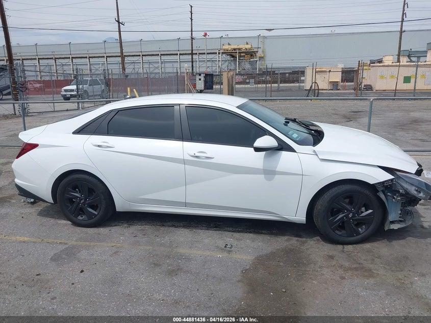 VIN 5NPLM4AG6MH006849 2021 HYUNDAI ELANTRA SEL