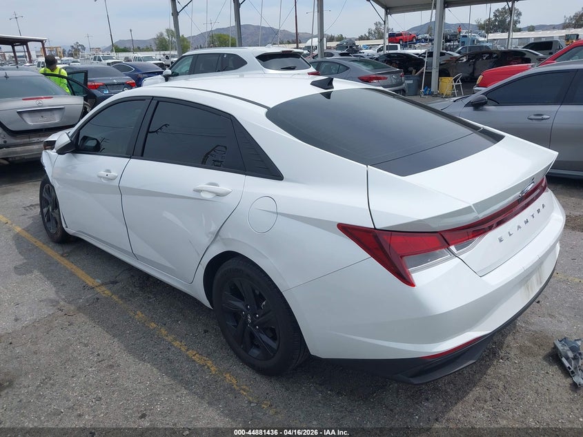 VIN 5NPLM4AG6MH006849 2021 HYUNDAI ELANTRA SEL