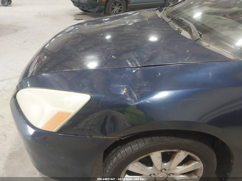 2006 Honda Accord 3.0 Lx VIN: 1HGCM66386A059663 Lot: 44881447