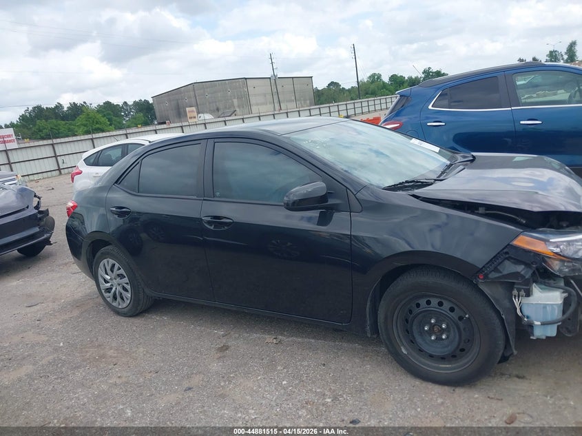 2018 Toyota Corolla Le VIN: 2T1BURHE1JC987376 Lot: 44881515
