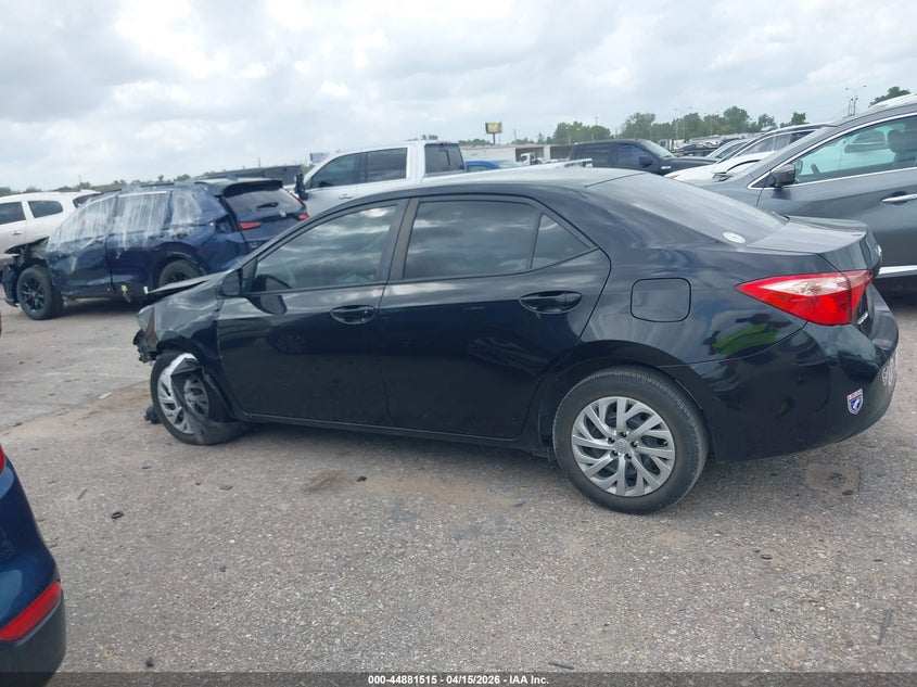 2018 Toyota Corolla Le VIN: 2T1BURHE1JC987376 Lot: 44881515