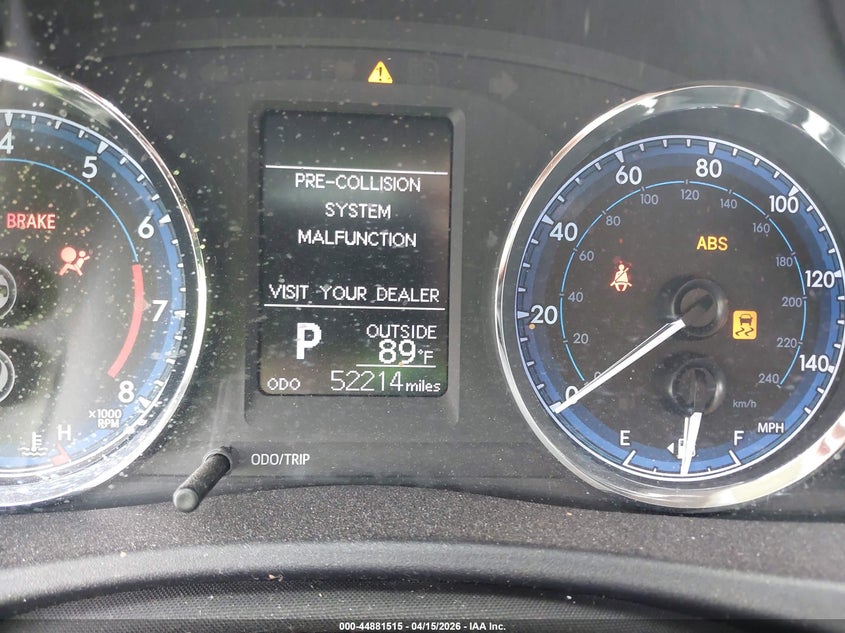 2018 Toyota Corolla Le VIN: 2T1BURHE1JC987376 Lot: 44881515