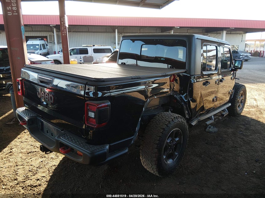 Vin: 1c6jjtbm7ml606992, lot: 45378850, jeep gladiator rubicon 4x4 20214