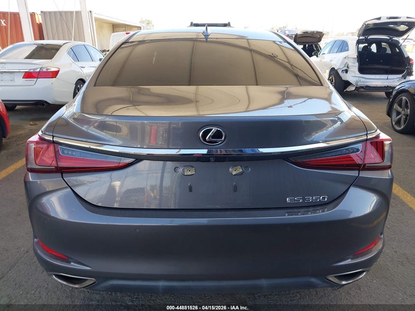 2020 Lexus Es 350 Luxury VIN: 58AEZ1B1XLU052499 Lot: 44881526