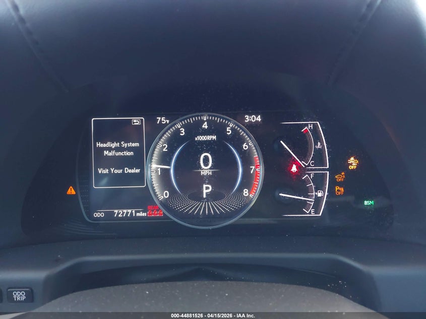 2020 Lexus Es 350 Luxury VIN: 58AEZ1B1XLU052499 Lot: 44881526