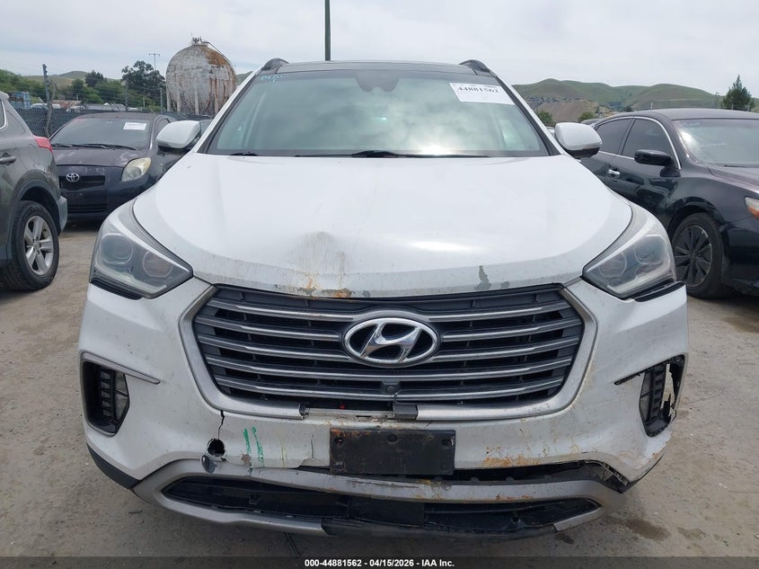 2017 Hyundai Santa Fe Limited Ultimate VIN: KM8SR4HF5HU227490 Lot: 44881562