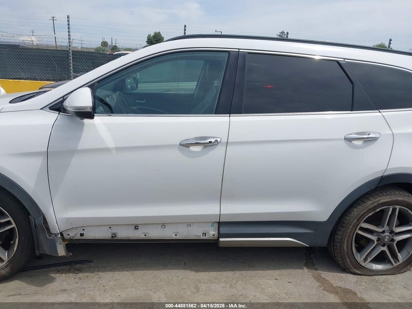 2017 Hyundai Santa Fe Limited Ultimate VIN: KM8SR4HF5HU227490 Lot: 44881562