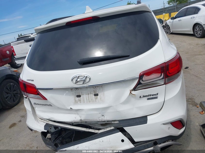 2017 Hyundai Santa Fe Limited Ultimate VIN: KM8SR4HF5HU227490 Lot: 44881562