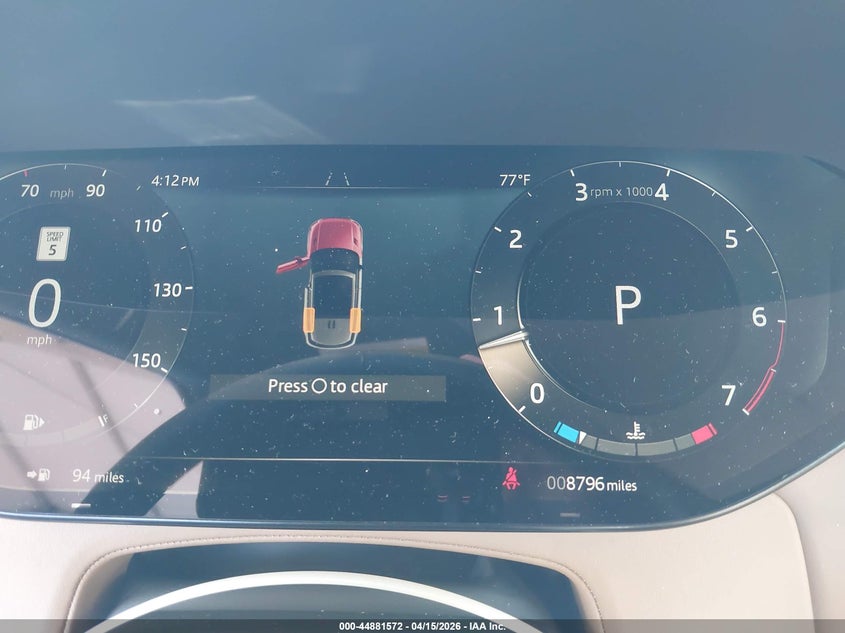 2025 Land Rover Range Rover Sport P360 Se VIN: SAL1P9EU3SA498698 Lot: 44881572