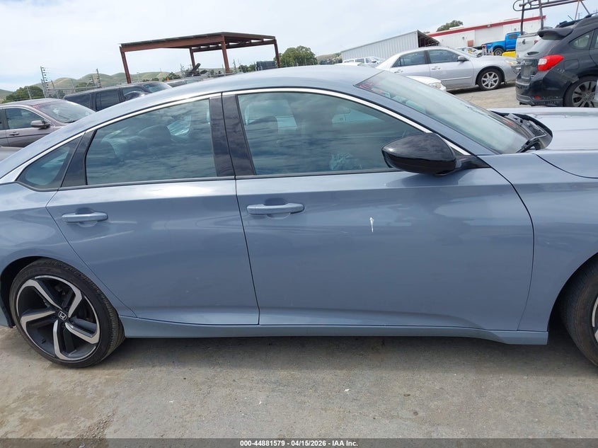 2022 Honda Accord Sport VIN: 1HGCV1F30NA035842 Lot: 44881579