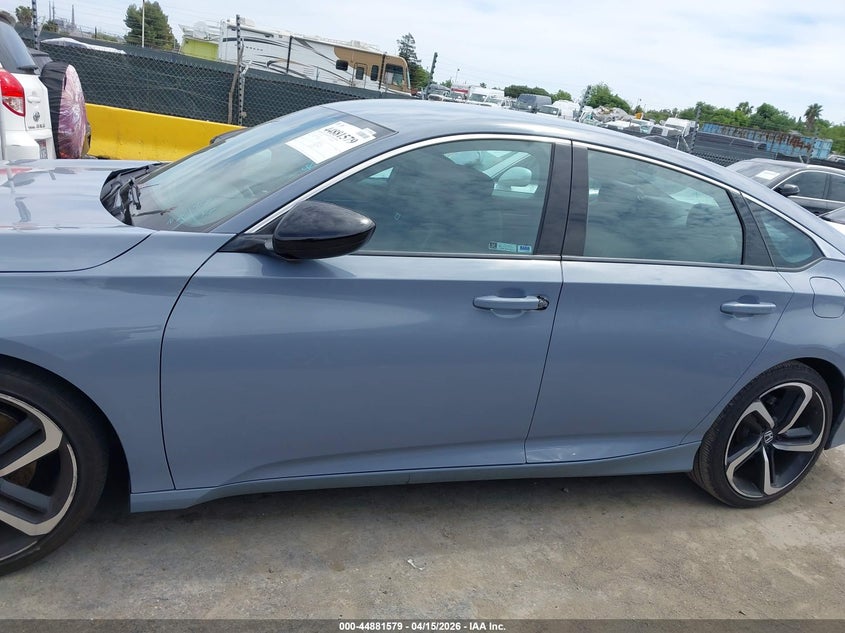 2022 Honda Accord Sport VIN: 1HGCV1F30NA035842 Lot: 44881579