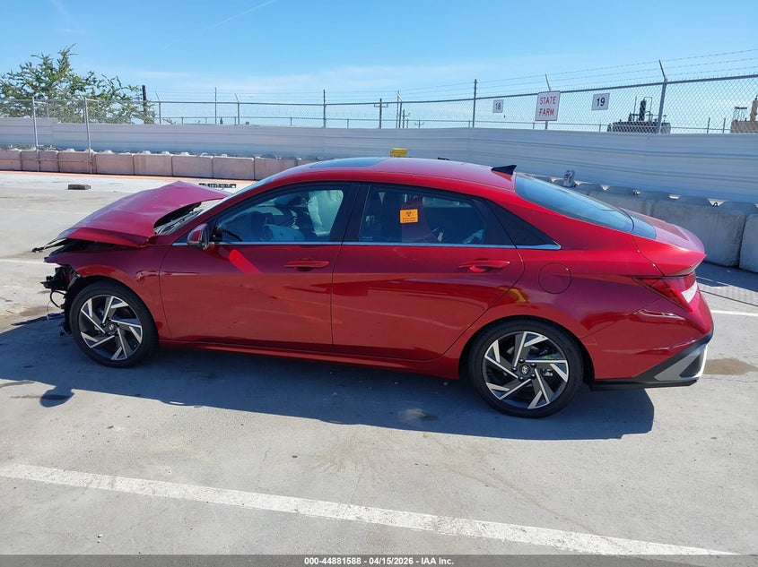 2024 Hyundai Elantra Hybrid Limited VIN: KMHLN4DJ8RU104830 Lot: 44881588