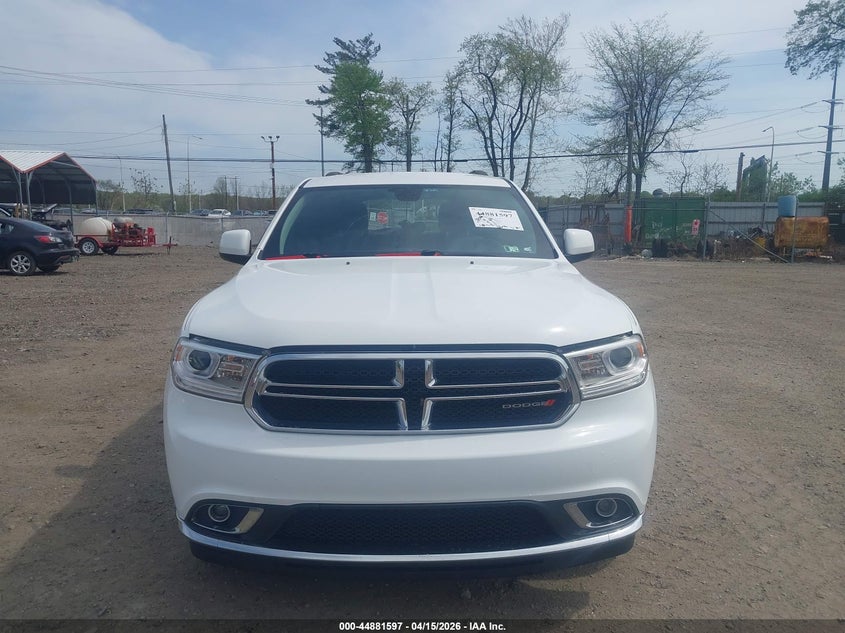 2017 Dodge Durango Sxt Awd VIN: 1C4RDJAG0HC850783 Lot: 44881597