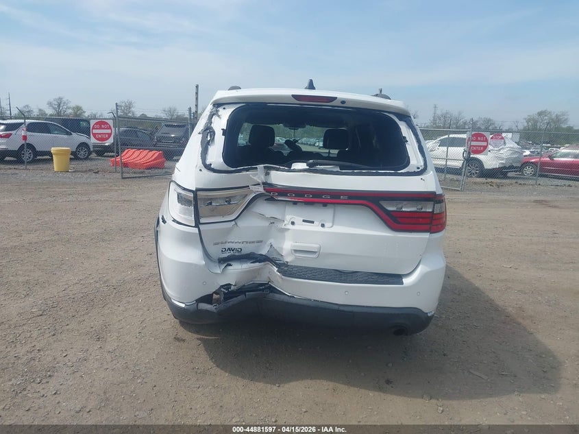 2017 Dodge Durango Sxt Awd VIN: 1C4RDJAG0HC850783 Lot: 44881597