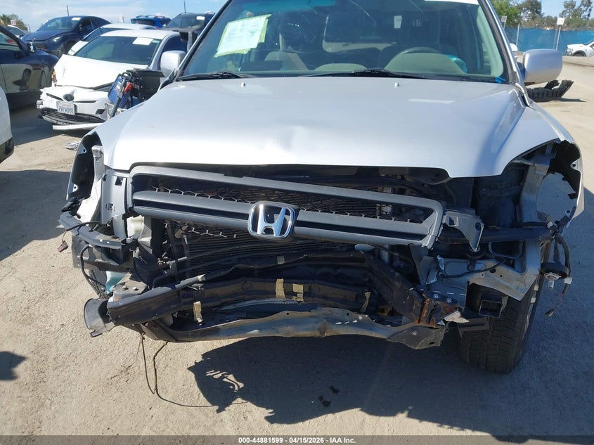 2004 Honda Pilot Ex VIN: 2HKYF18424H536021 Lot: 44881599