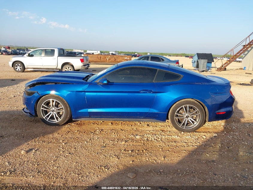 2017 Ford Mustang 2.3 Ecoboost blue Lot 111044881632 Vin 1FA6P8TH6H5203159