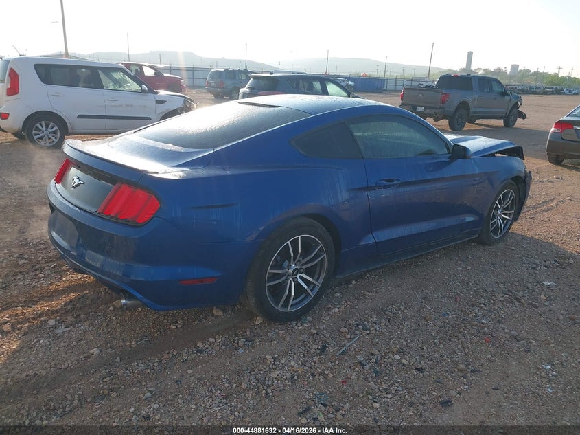 2017 Ford Mustang 2.3 Ecoboost blue Lot 111044881632 Vin 1FA6P8TH6H5203159