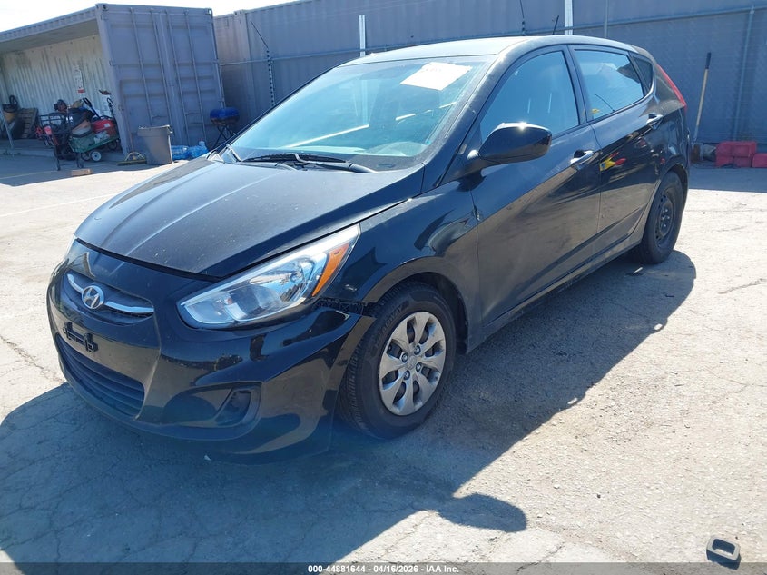 2017 Hyundai Accent 1.6 Se black Lot 111044881644 Vin KMHCT5AE7HU300937